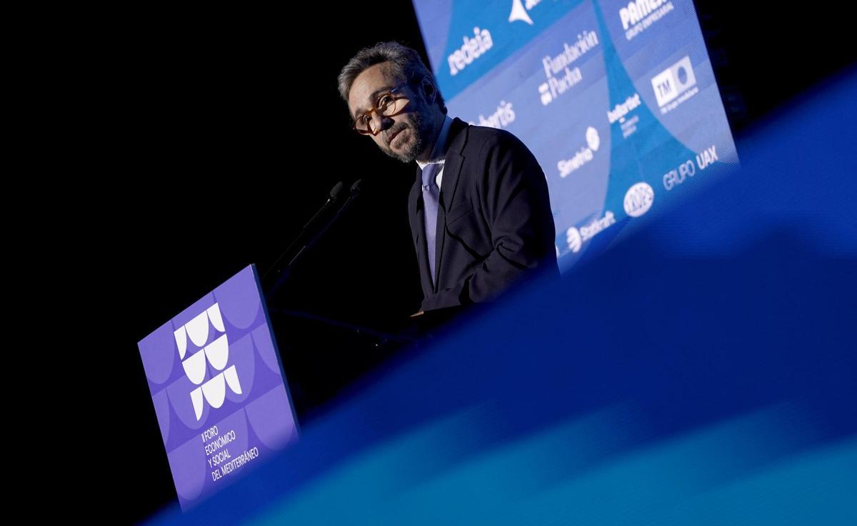 Aitor Moll clausura el Fòrum del Mediterrani: "El missatge és l’extraordinari potencial de l’àrea mediterrània" Aitor Moll clausura el Fòrum del Mediterrani: "El missatge és l’extraordinari potencial de l’àrea mediterrània"