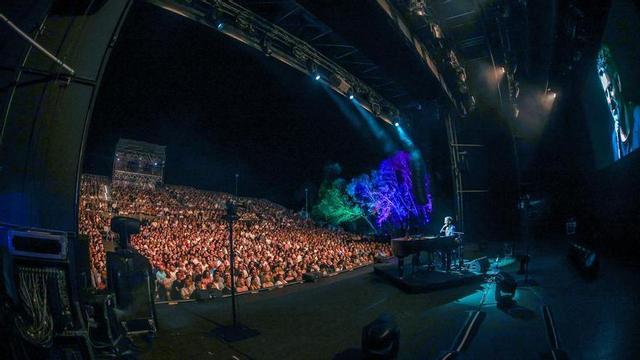 Un concert dins l'edició anterior del Festival Cap Roig.