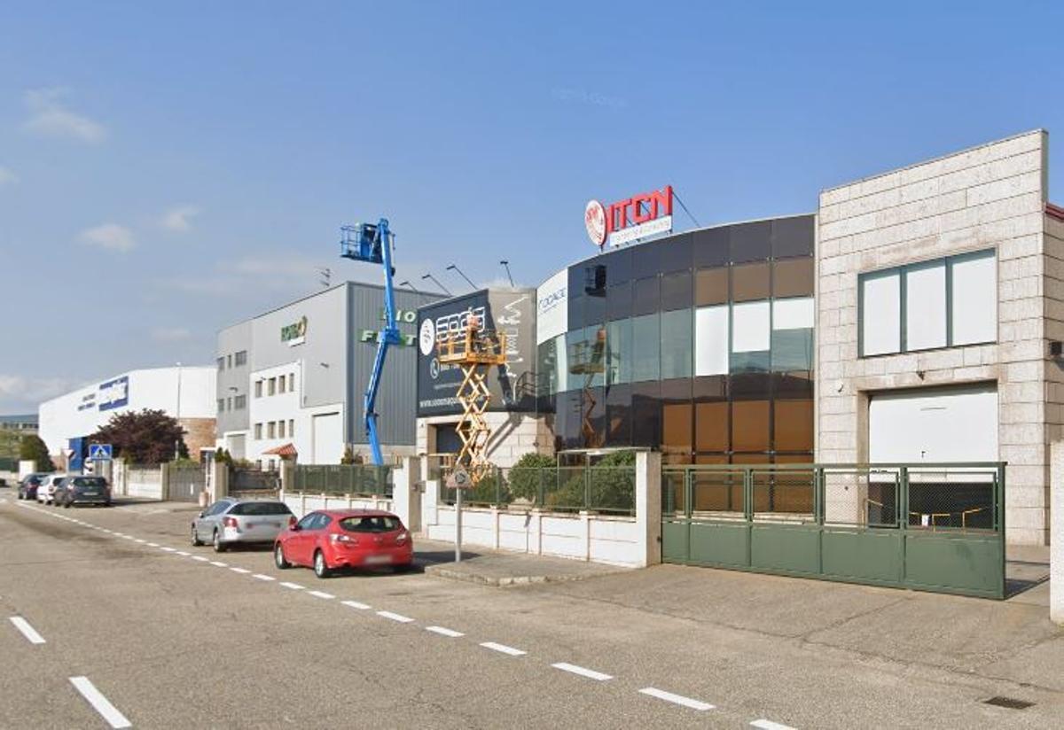 Antiguas instalaciones de ITCN, en el año 2019 en O Porriño