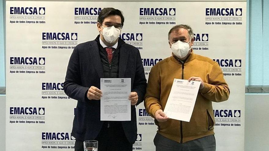 Emacsa y Al-Zahara firman un convenio para impulsar el proyecto ‘Barrios por el clima’