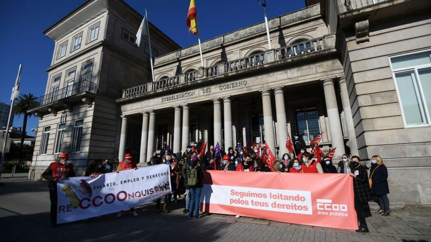Movilización en defensa de los empleados públicos | G. SANTOS