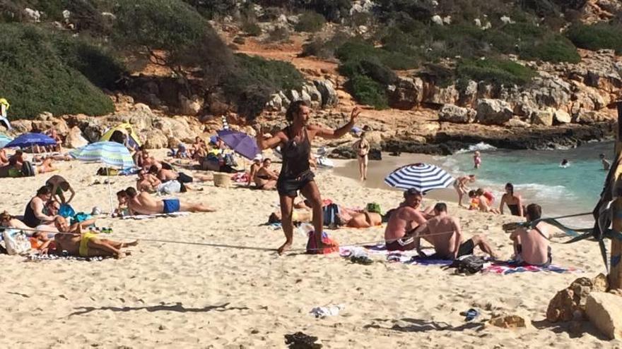 Imagen de la emblemática playa virgen, invadida cada año por bañistas y embarcaciones principalmente de junio a octubre.