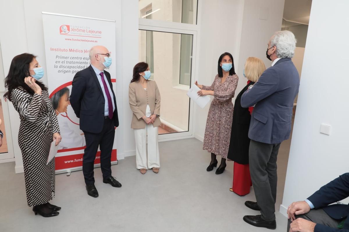 Inauguración del centro de la Fundación Jérôme Lejeune.