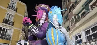 Plantà de las Fallas de València el 11 de marzo
