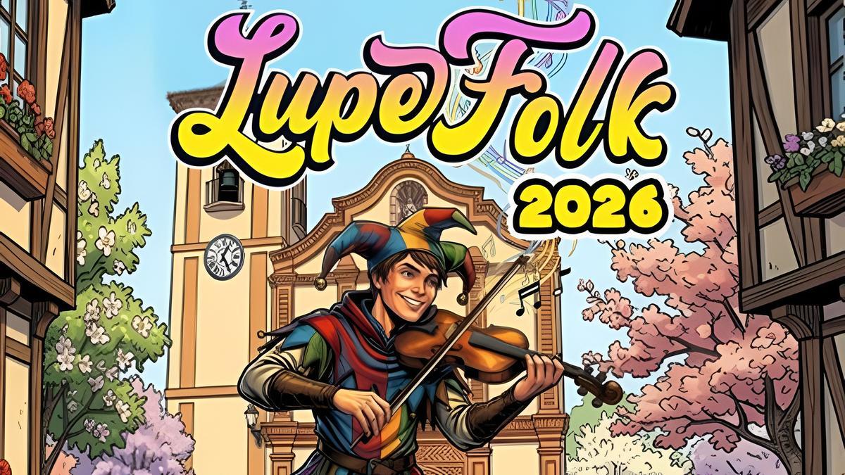 Cartel anunciador de LupeFolk