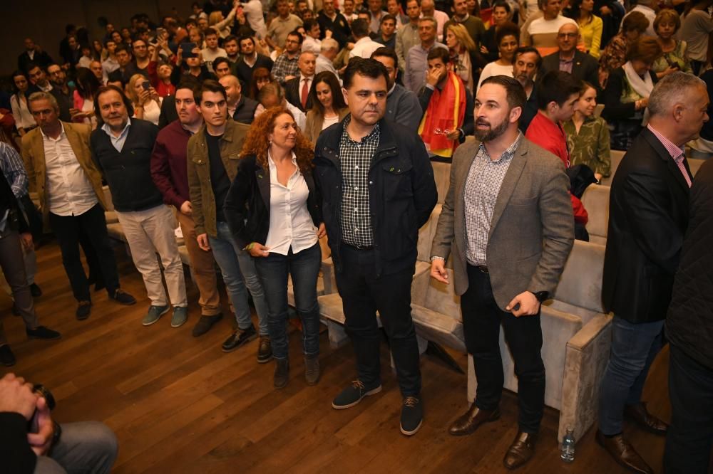 Mitin de Vox en A Coruña con Santiago Abascal