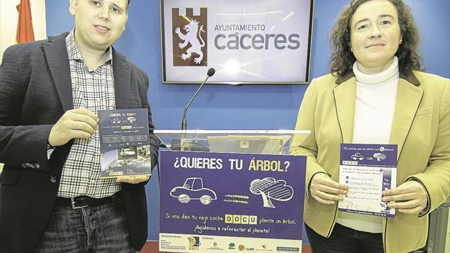 Presentan la campaña Tu coche por un árbol