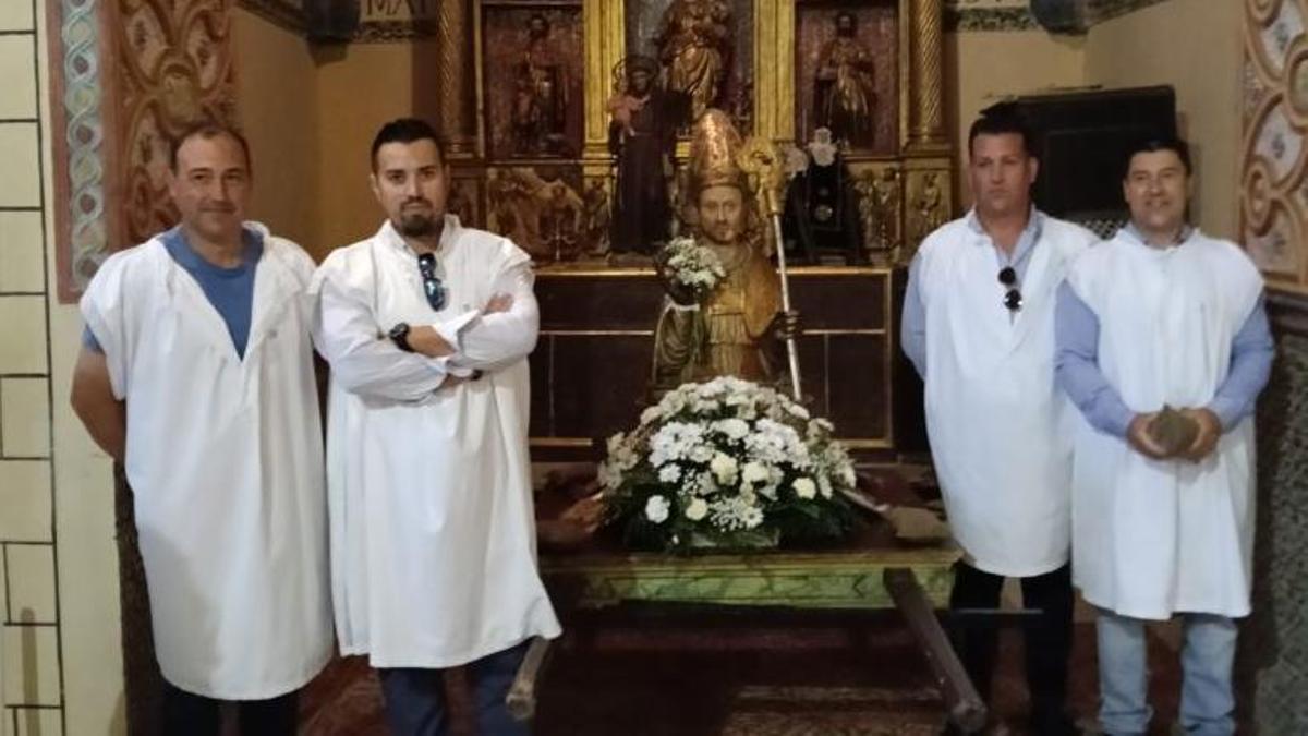 El sábado se celebró la tradicional misa baturra .
