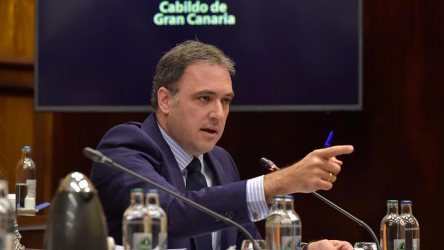 Carlos Ester, portavoz del PP en el Cabildo de Gran Canaria