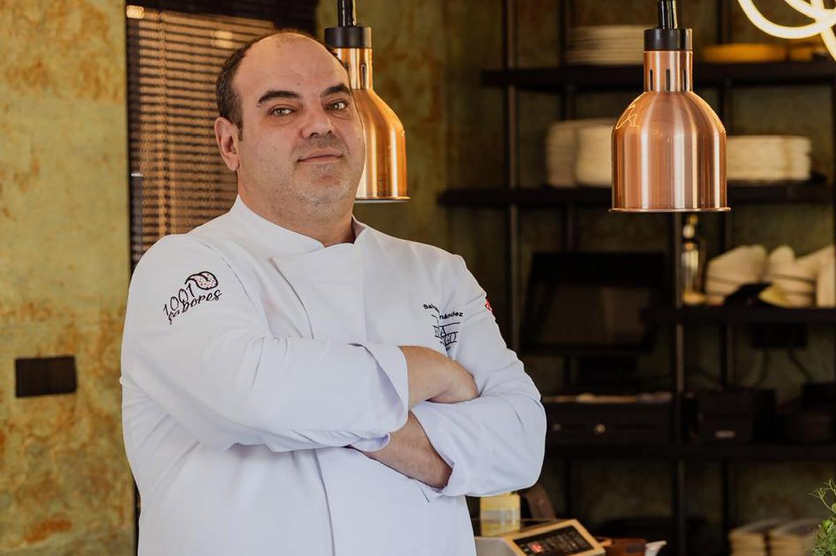 Salvador Fernández, de Grupo Borrego, representante de la Región en el Concurso Nacional de Tapas y Pinchos