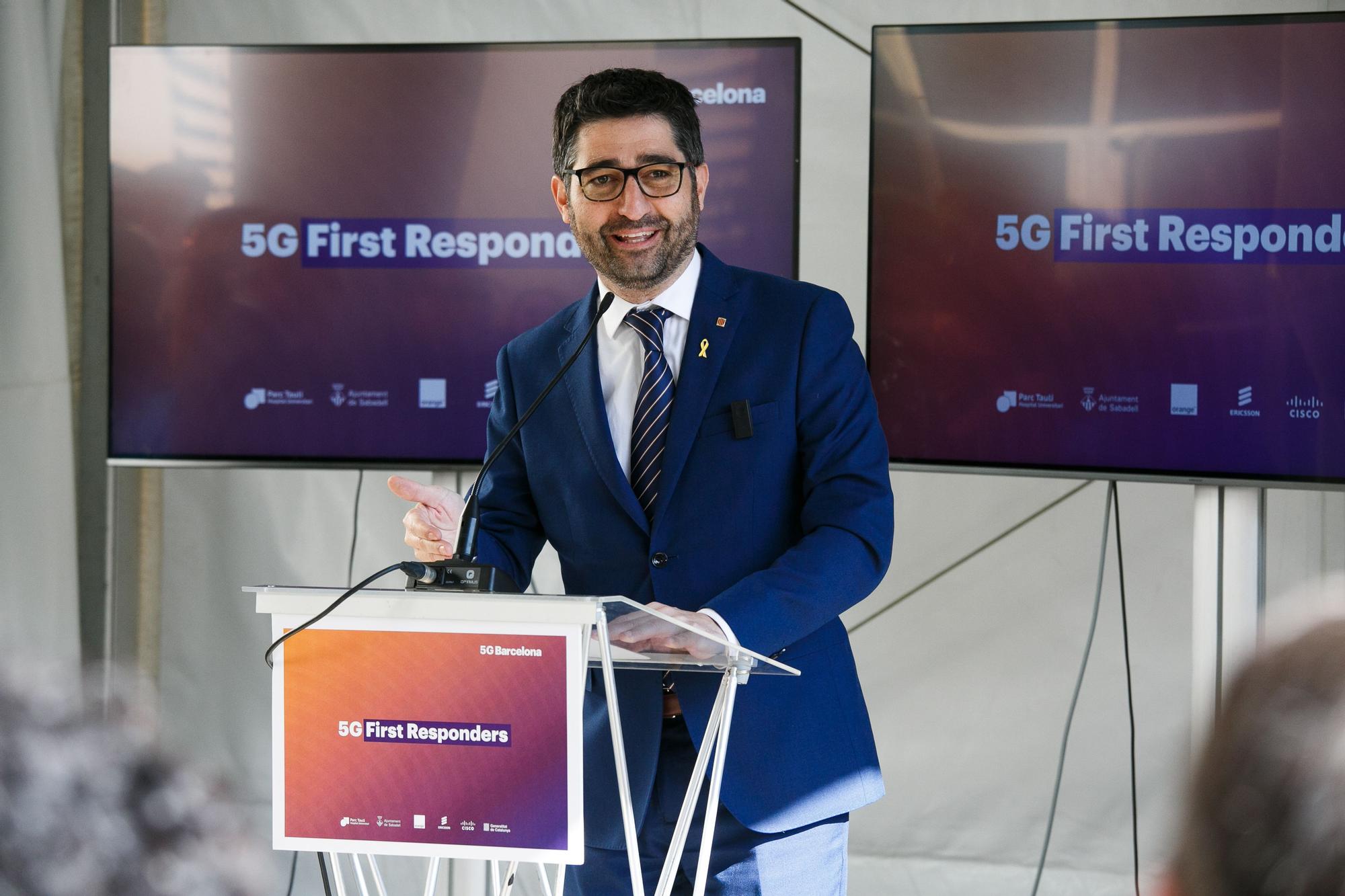 El vicepresident del Govern, Jordi Puigneró, en una presentación tecnológica