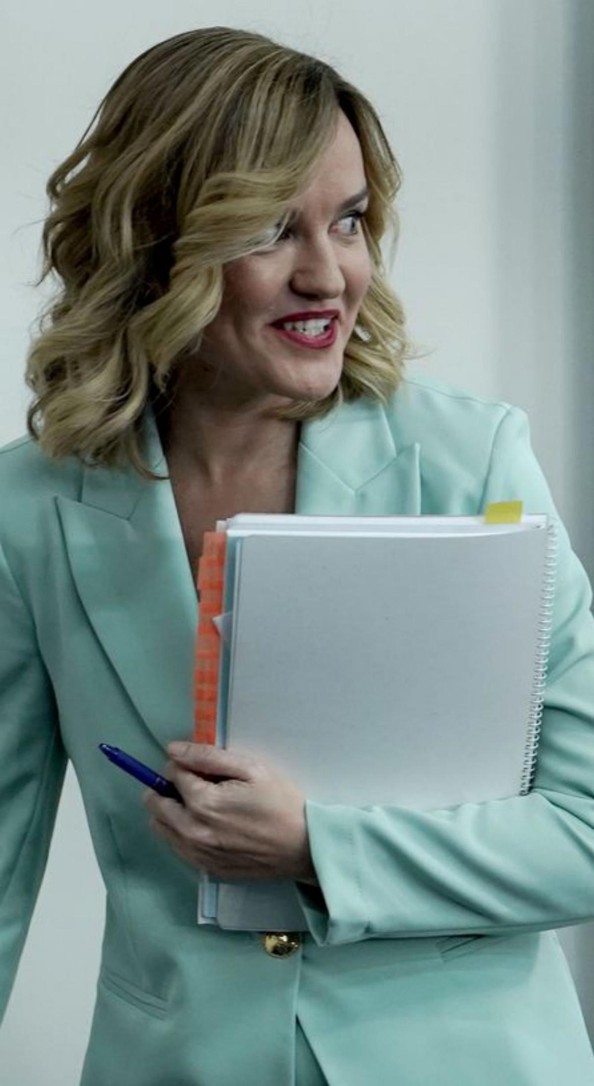 Pilar Alegría. | JOSÉ LUIS ROCA