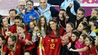 "Que bote la Reina": el vídeo viral de Letizia celebrando la victoria de España en el Mundial Femenino de fútbol