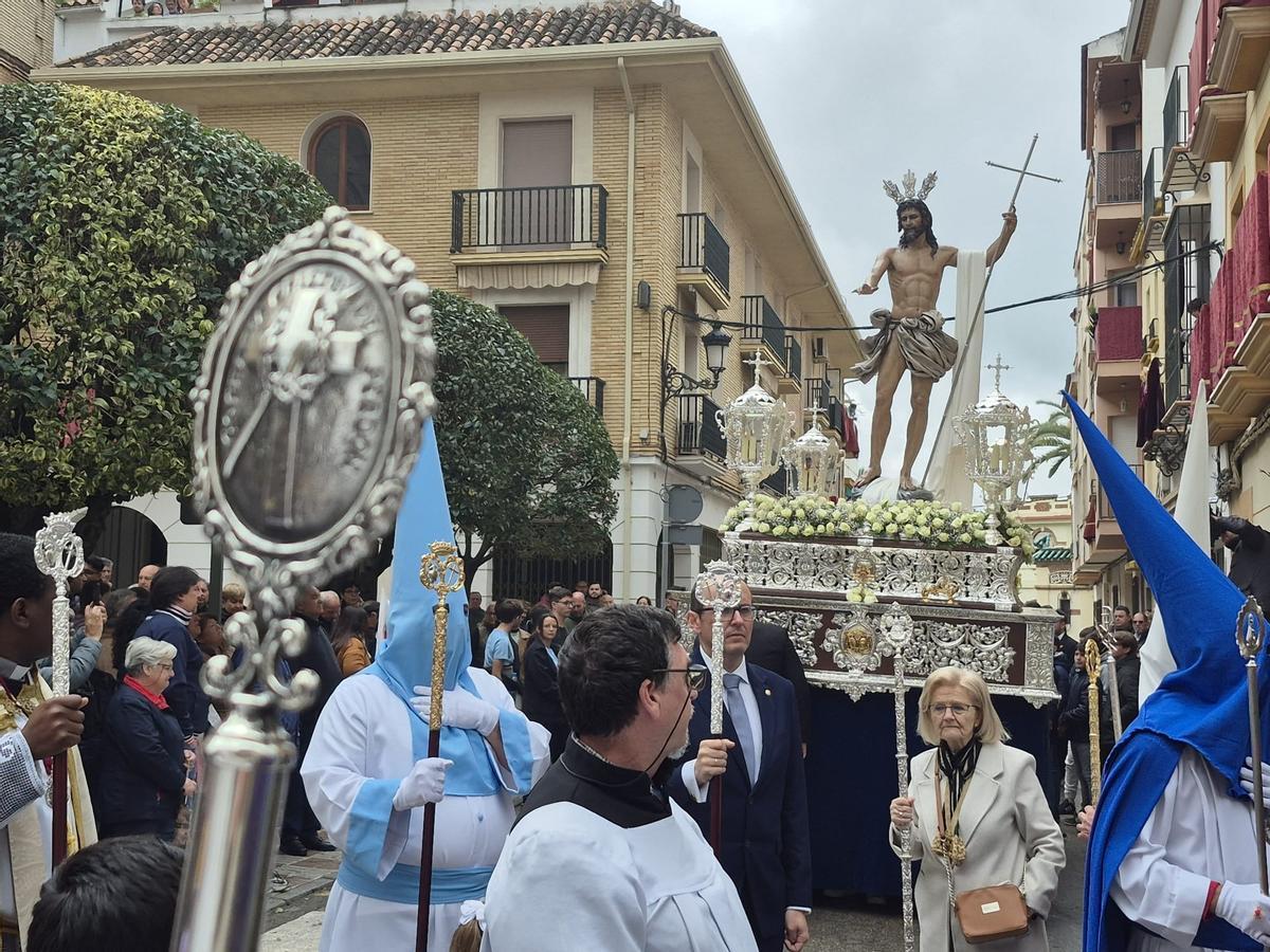 El Resucitado, por las calles de Cabra.