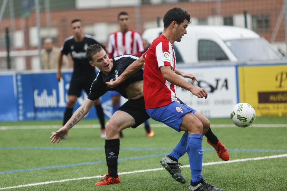 Final de la Copa Federación entre el Real Avilés y el Sporting B