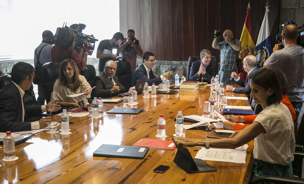 Reunión del Consejo de Gobierno de Canarias, 17/07