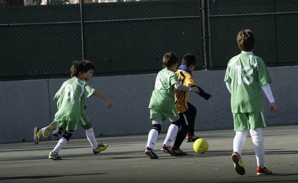 FÚTBOL SALA: La Almozara CP-Josefa Amar y Borbo (serie primera benjamín) / La Almozara-Recarte y Ornat (primera alevín)  / Santo Domingo-Hermanos (serie segundo alevín)