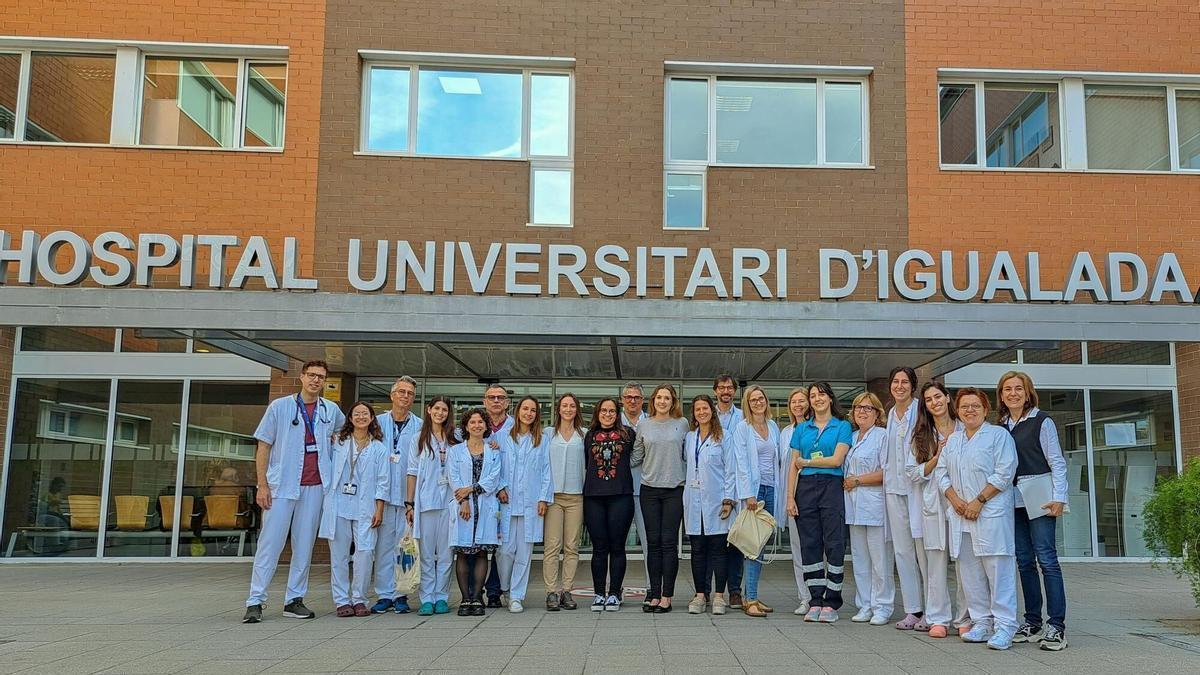 Els residents i l'equip docent del Consorci Sanitari de l'Anoia