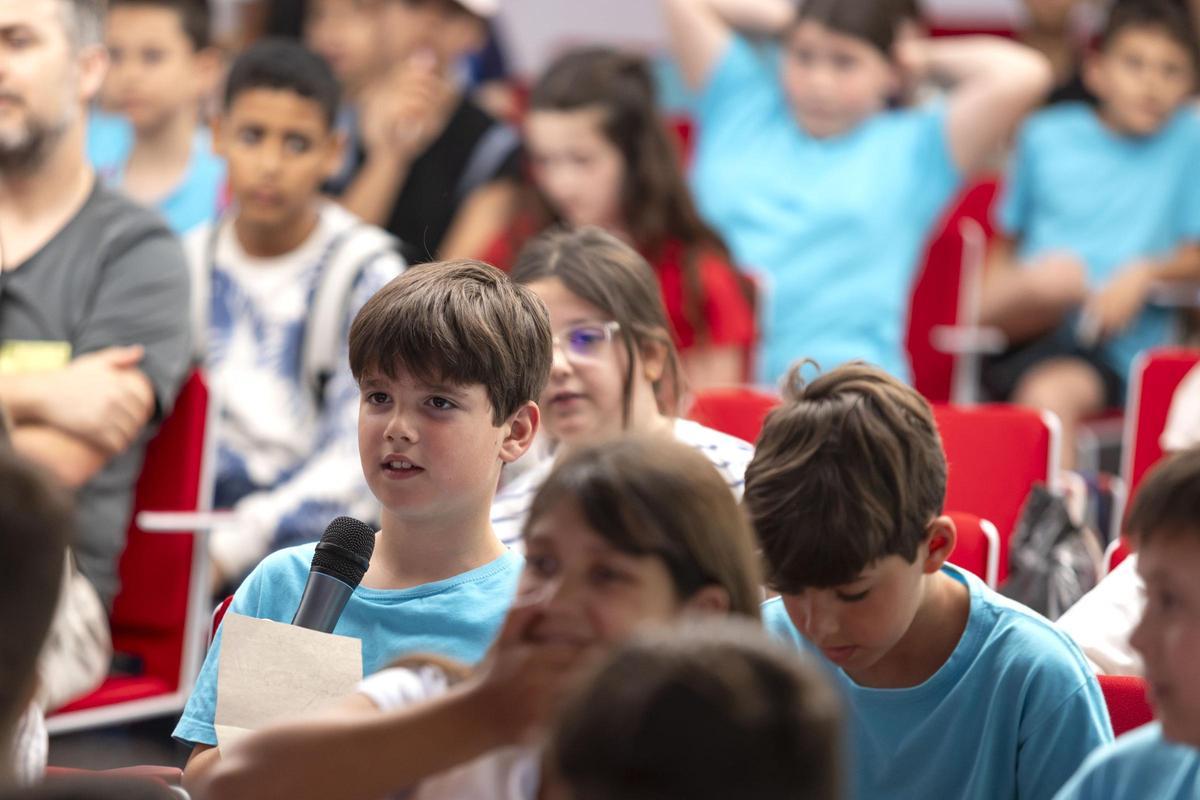 Algunos de los alumnos que han participado en esta actividad