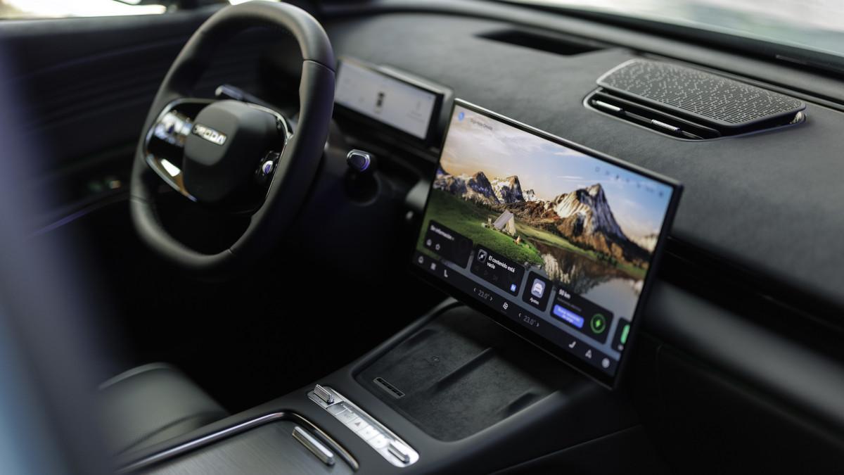 Interior del Omoda 7 SHS