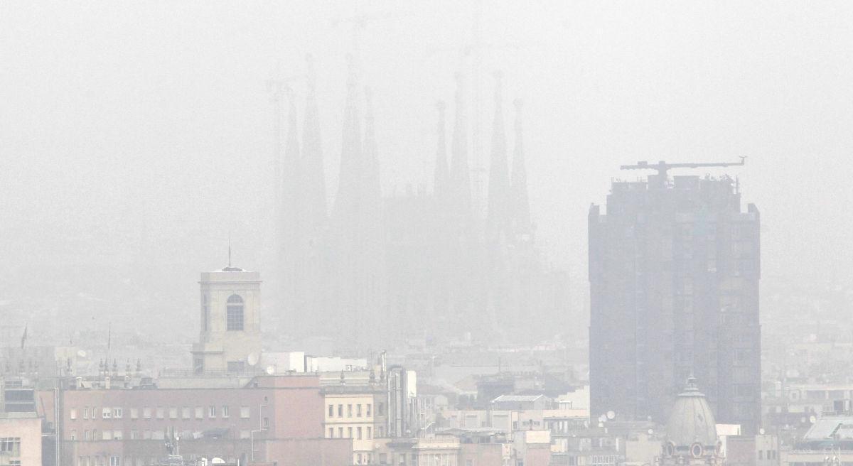 Contaminación en Barcelona.