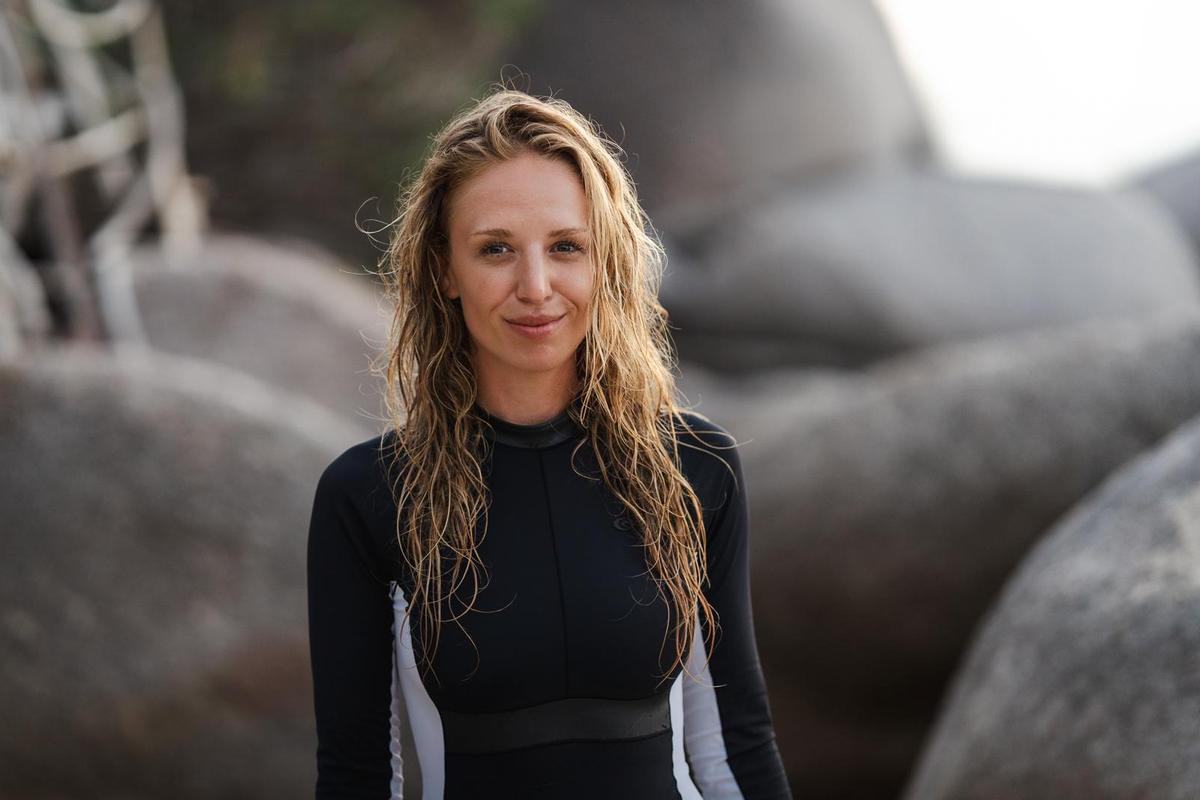 Anna Thüring,instructora de apnea en Ibiza