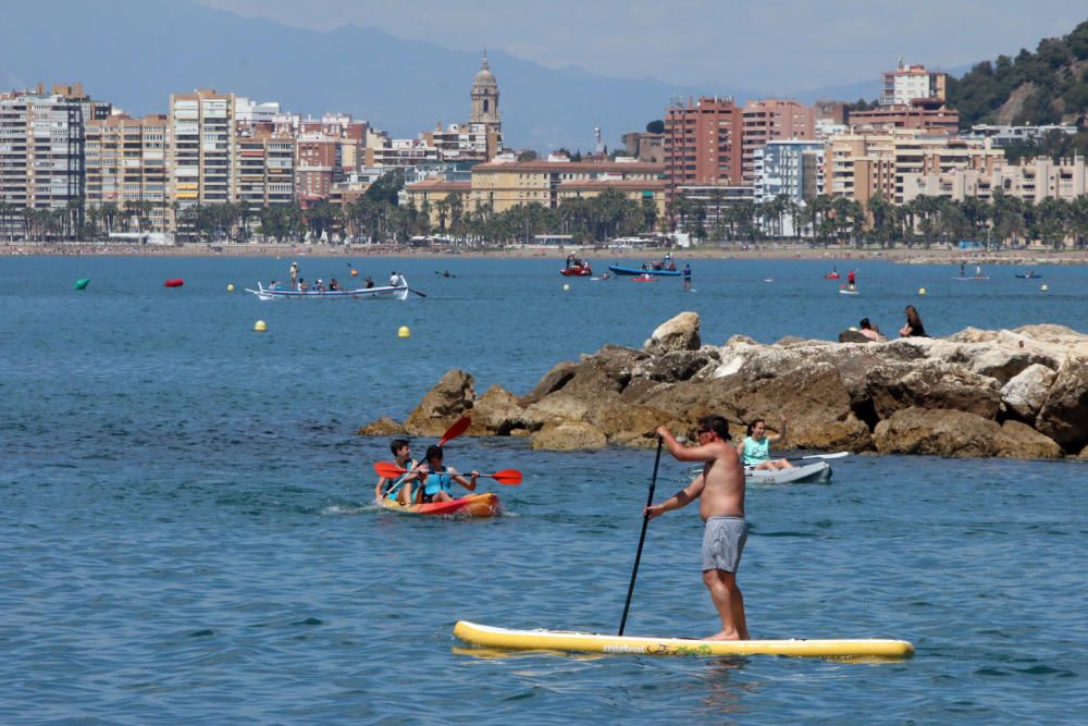 Búscate en las fotos de la VI Fiesta del Deporte de Málaga