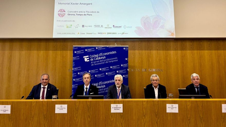 VII Jornada d'Auditoria i Comptabilitat, celebrada a la seu gironina del Col·legi d’Economistes de Catalunya.