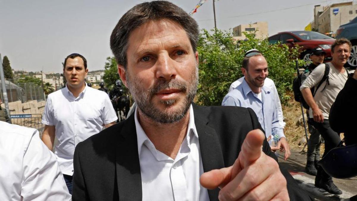 El líder de Sionismo Religioso, Bezalel Smotrich.