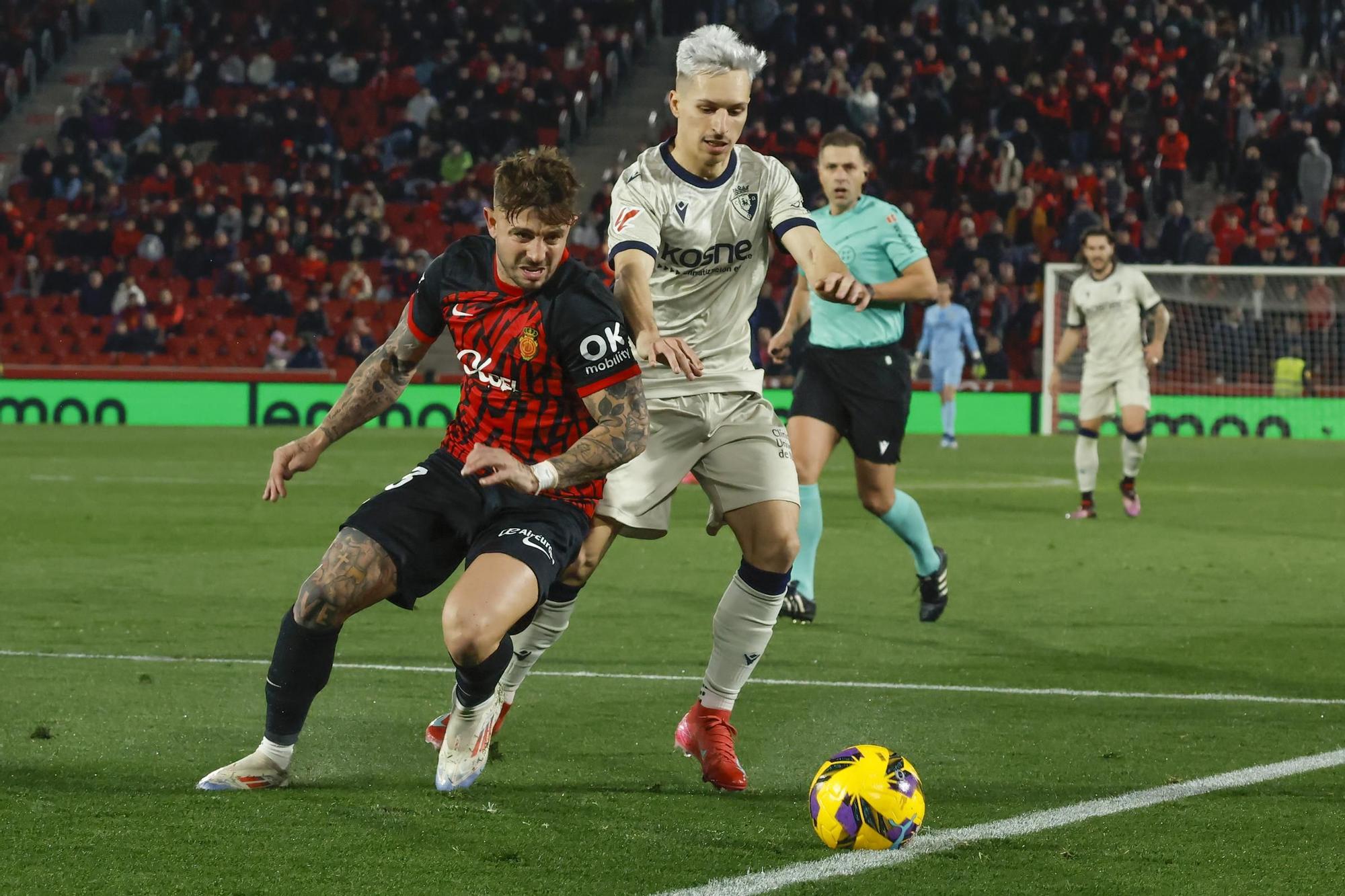 Las imágenes del RCD Mallorca-Osasuna disputado en Son Moix