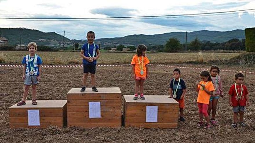 Montmajor va viure el seu triatló infantil