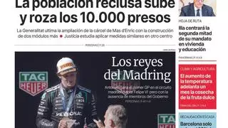 La portada de EL PERIÓDICO del 14 de septiembre de 2026