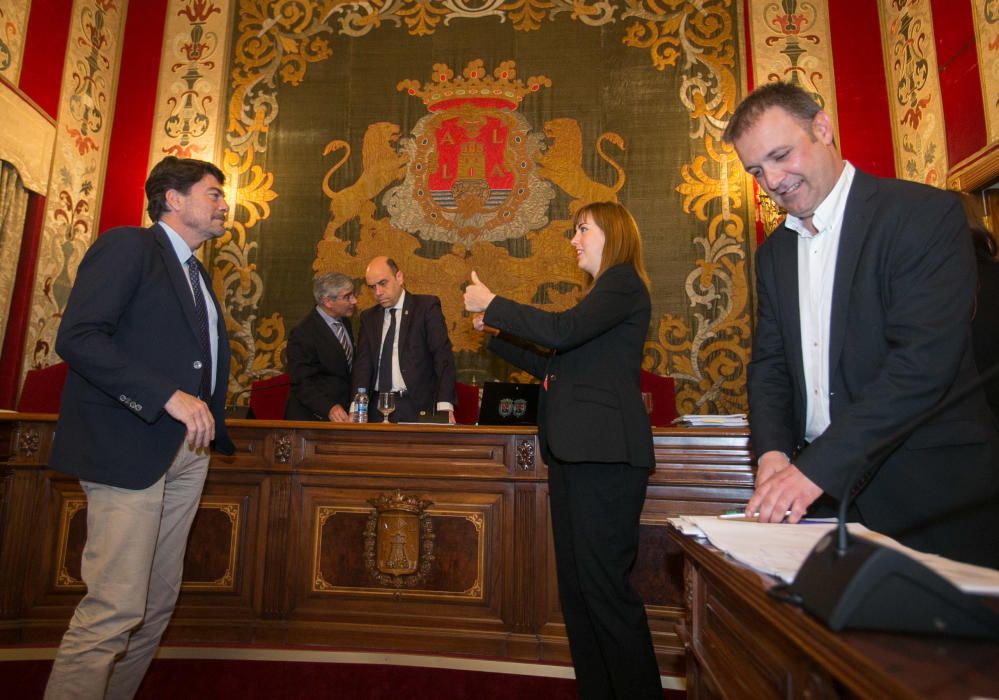 Pleno de presupuestos de Alicante