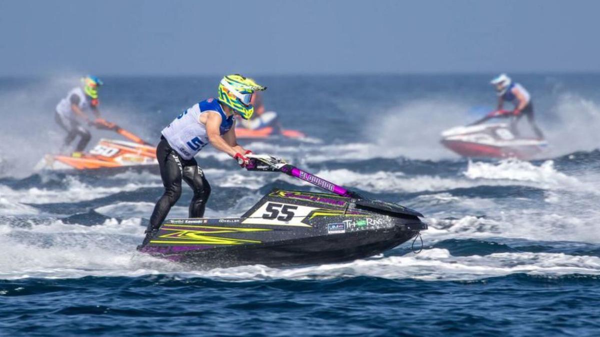 Jorgensen logra la   ‘pole’ en el Mundial de Aquabike en Sant Antoni