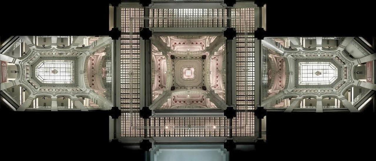 Detalles del edificio del arquitecto gallego