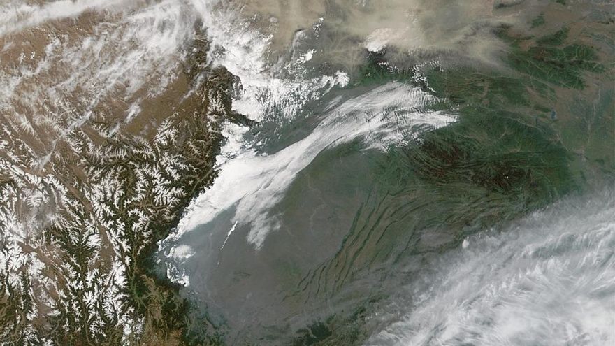Los científicos desvelan una cadena de volcanes fosilizados de 640 kilómetros de largo bajo China