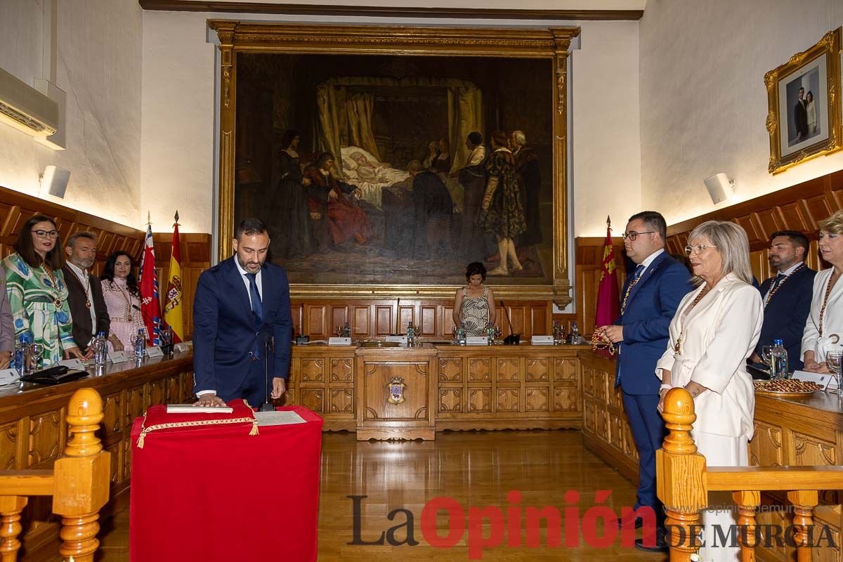 Pleno de investidura en el Ayuntamiento de Caravaca