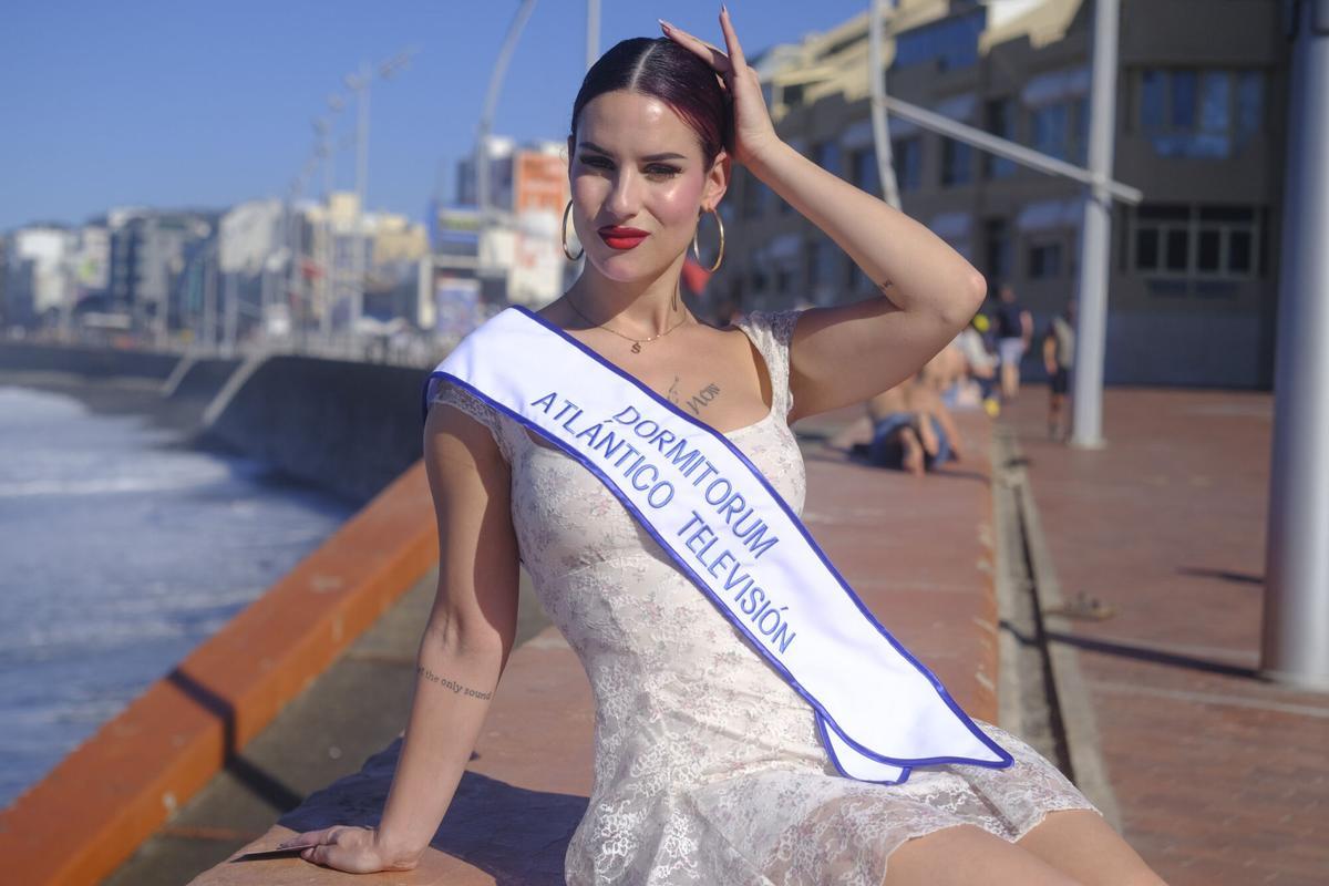 Sarah Lómore, candidata a Reina del Carnaval