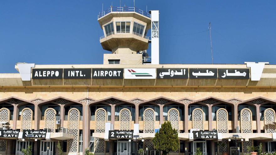 El Aeropuerto Internacional de Alepo, en una imagen de archivo.