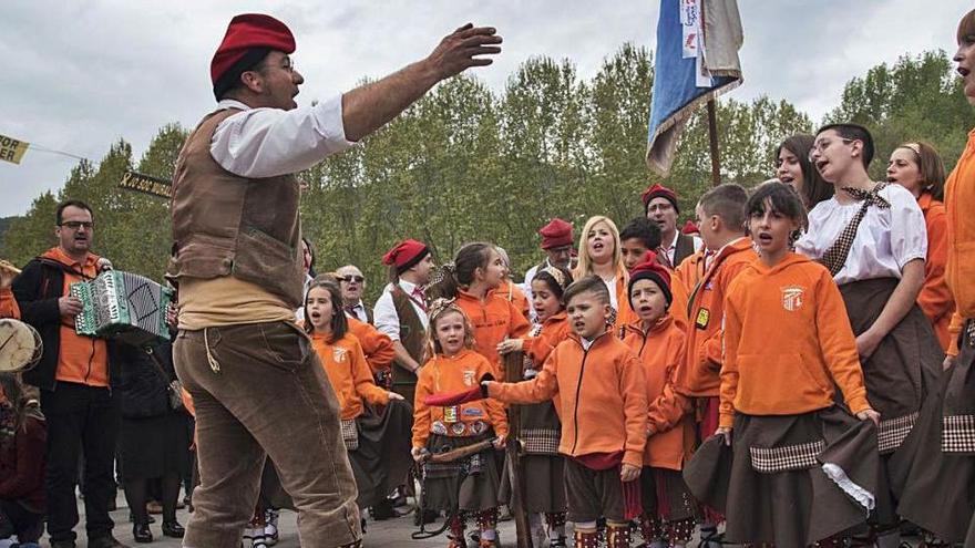 Darrera celebració de les caramelles de Súria, el dia de Pasqua del 2019