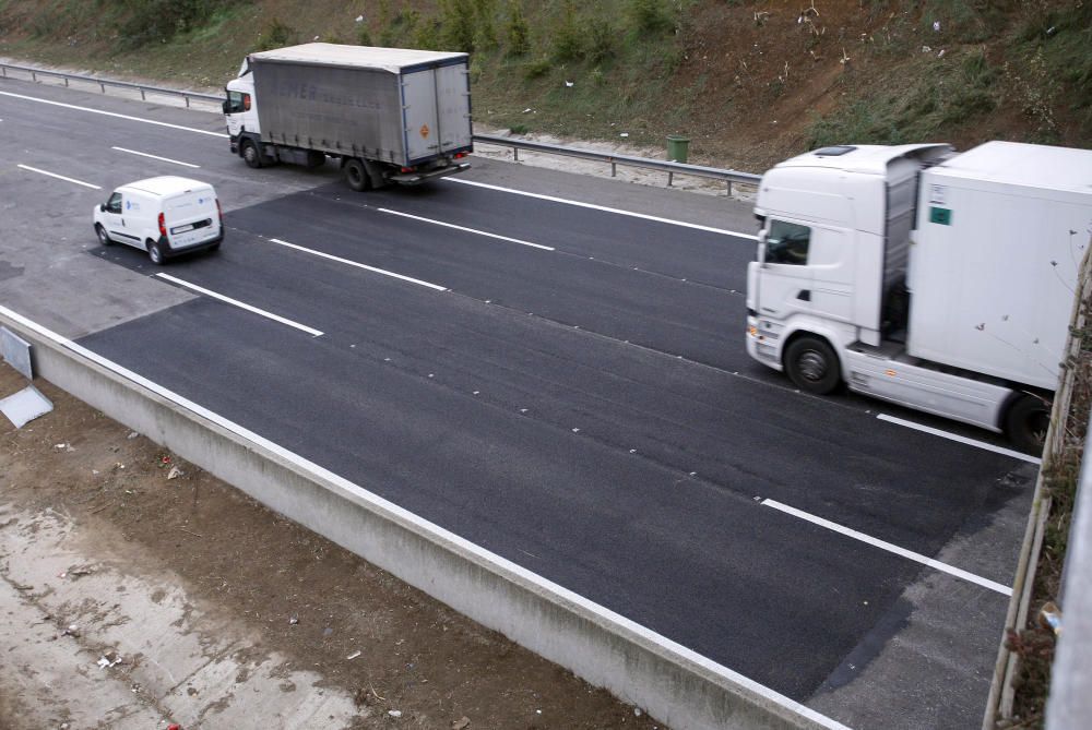 L''AP-7 reobre totalment a Salt després de 51 hores