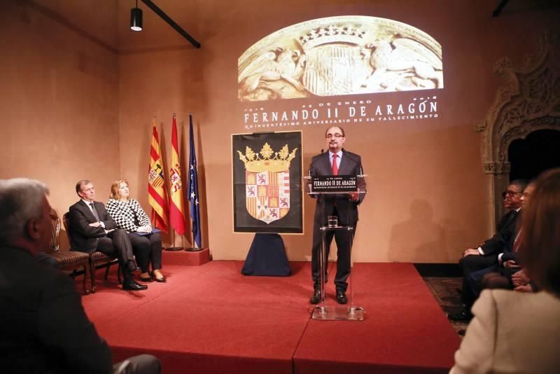 Aragón ensalza a Fernando II