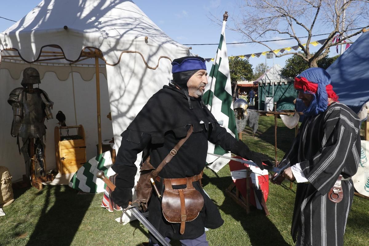 Ambiente del primer día del Mercado medieval