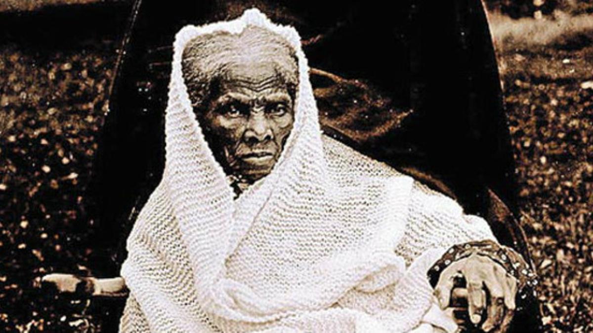 Imagen de la esclava y abolicionista Harriet Tubman de mayor.