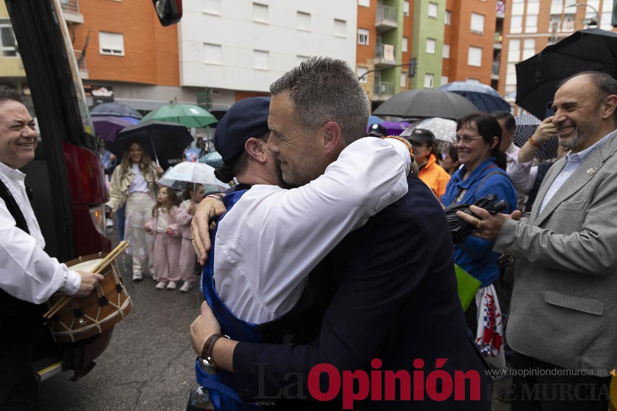 El Tío de la Pita desafía a la lluvia en Caravaca