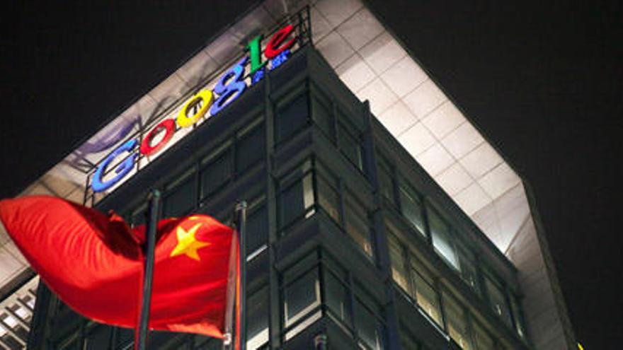 El edificio de Google en Pekín