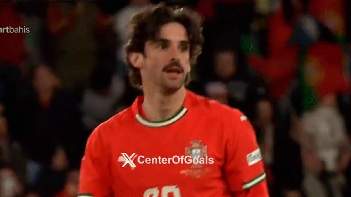 Trincao forzó la prórroga frente a Dinamarca con un golazo