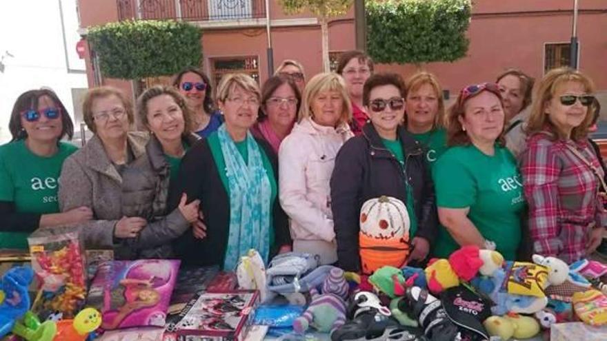 sedaví La JL Contra el Cáncer realiza un rastrillo solidario