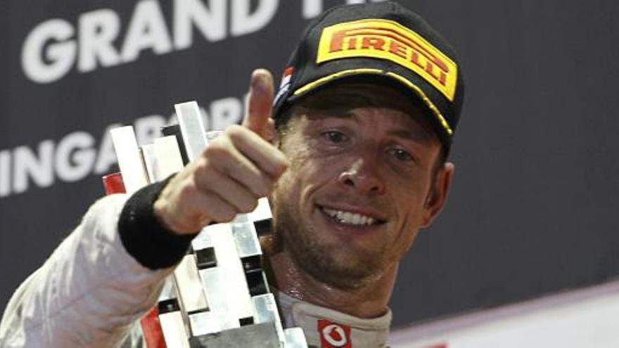 Jenson Button renueva por McLaren.