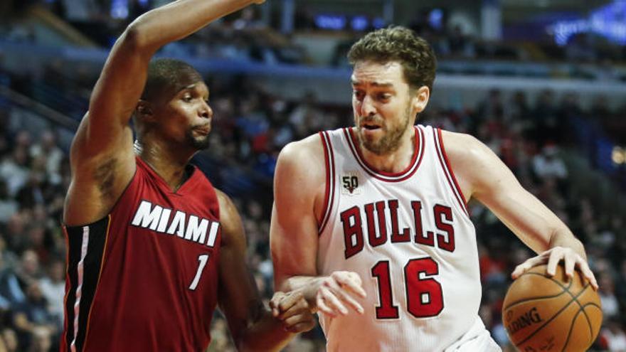 Pau Gasol, en un encuentro de esta temporada.